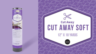 Cut Away Soft Stabilizer - 2.0 oz Medium Black