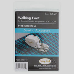 Baby Lock BL Walking Foot Groups A B G H BLG BLG-WF