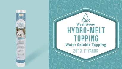 Model#: BLS400 Hydro Melt - Embroidery Topping