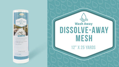 Model#: BLS500 Dissolve-Away Mesh Backing