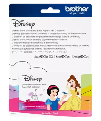 CADSNP06 Disney Snow White and Belle Paper Craft Collection