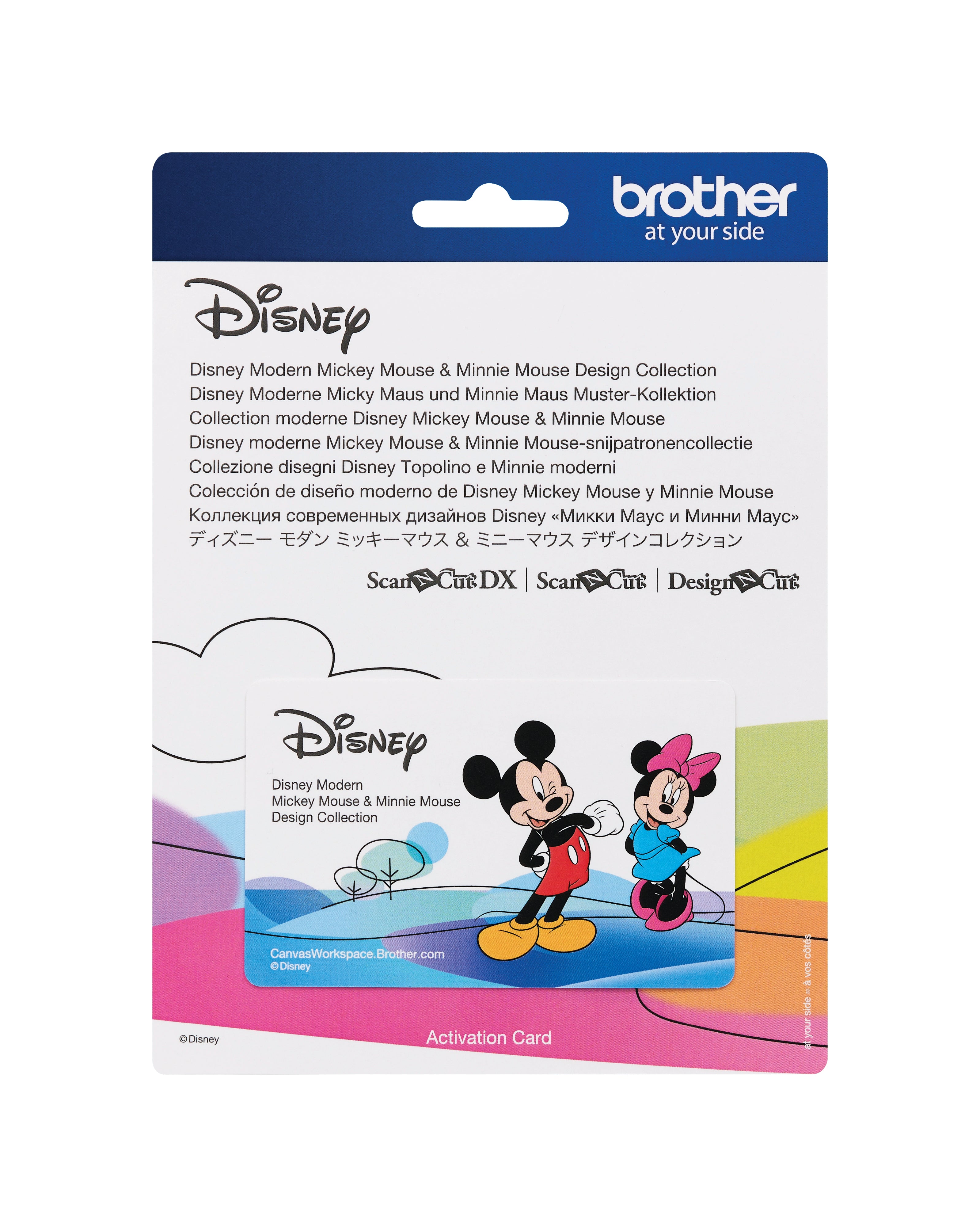Brother Disney Mickey Mouse & Minnie Mouse Collection (CADSNP10)