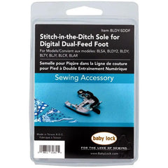 Baby Lock BLDY-SDDF Stitch-in-the-Ditch Sole for the Digital Dual-Feed Foot