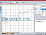Word Art in Stitches Software