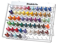 Brother 110 Thread Embroidery Set - 2 Wire Racks - 1,100 yards per spools