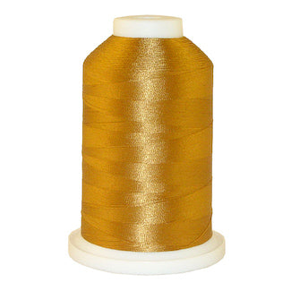 Brother Brass 100% Polyester Color Fast, High Shine Embroidery Thread ETP328