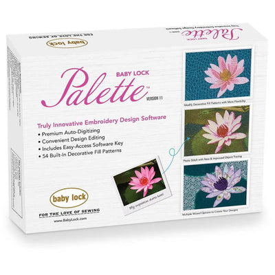 Baby Lock Palette Version 11 Embroidery Software