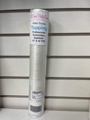 ICANHELPSEW STABILIZER WATER SOLUBLE 13" x 25YRD