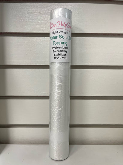 ICANHELPSEW STABILIZER Light Weight Water Soluble Topping 12x25yrd