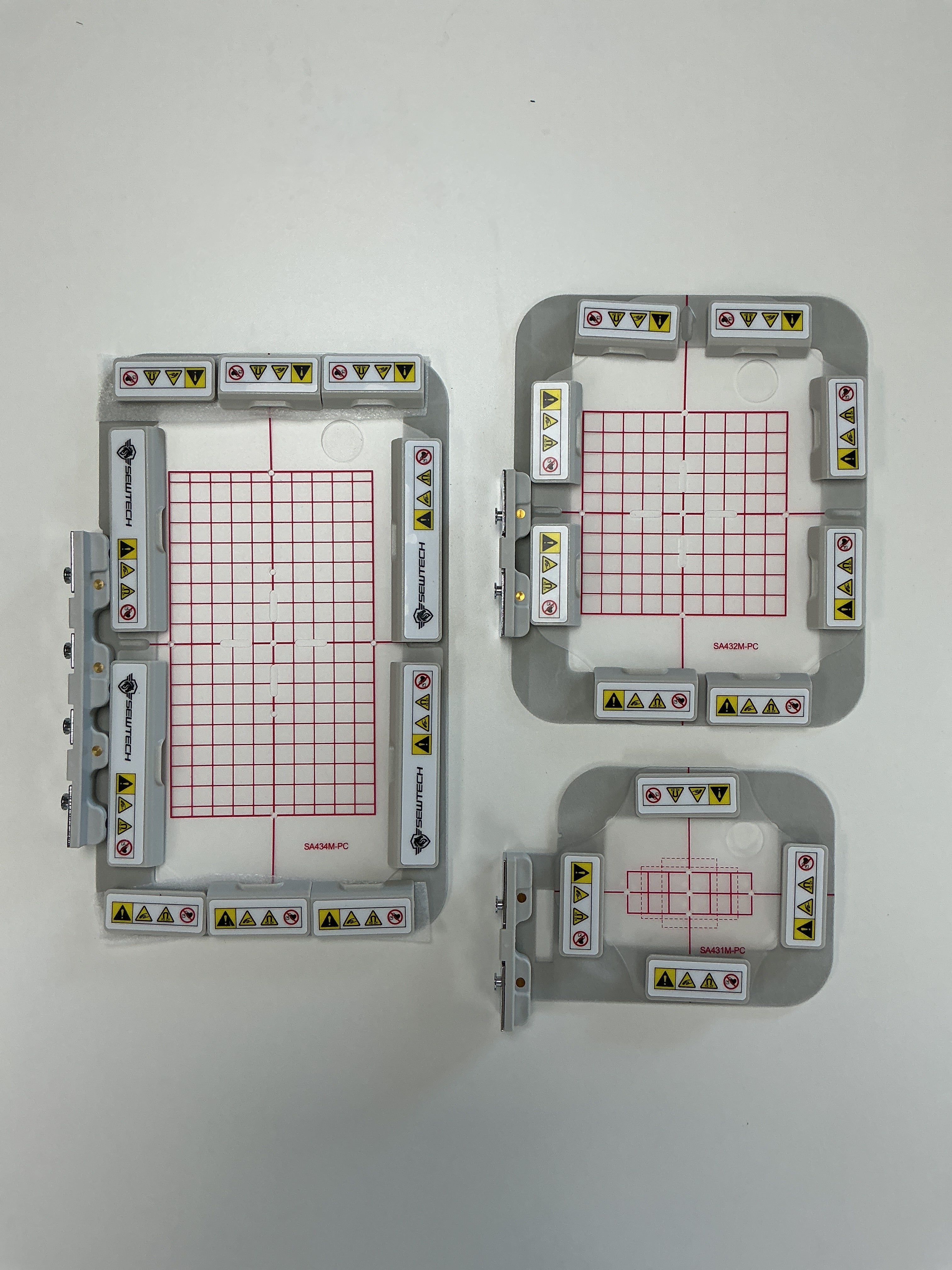 SewTech 3-in-1 Magnetic Hoop Set (SA431MK + SA432MK + SA434MK)