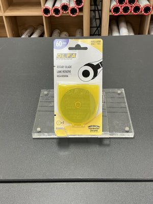 Olfa 60mm Rotary Replacement Blade – RTY3, 1 Count
