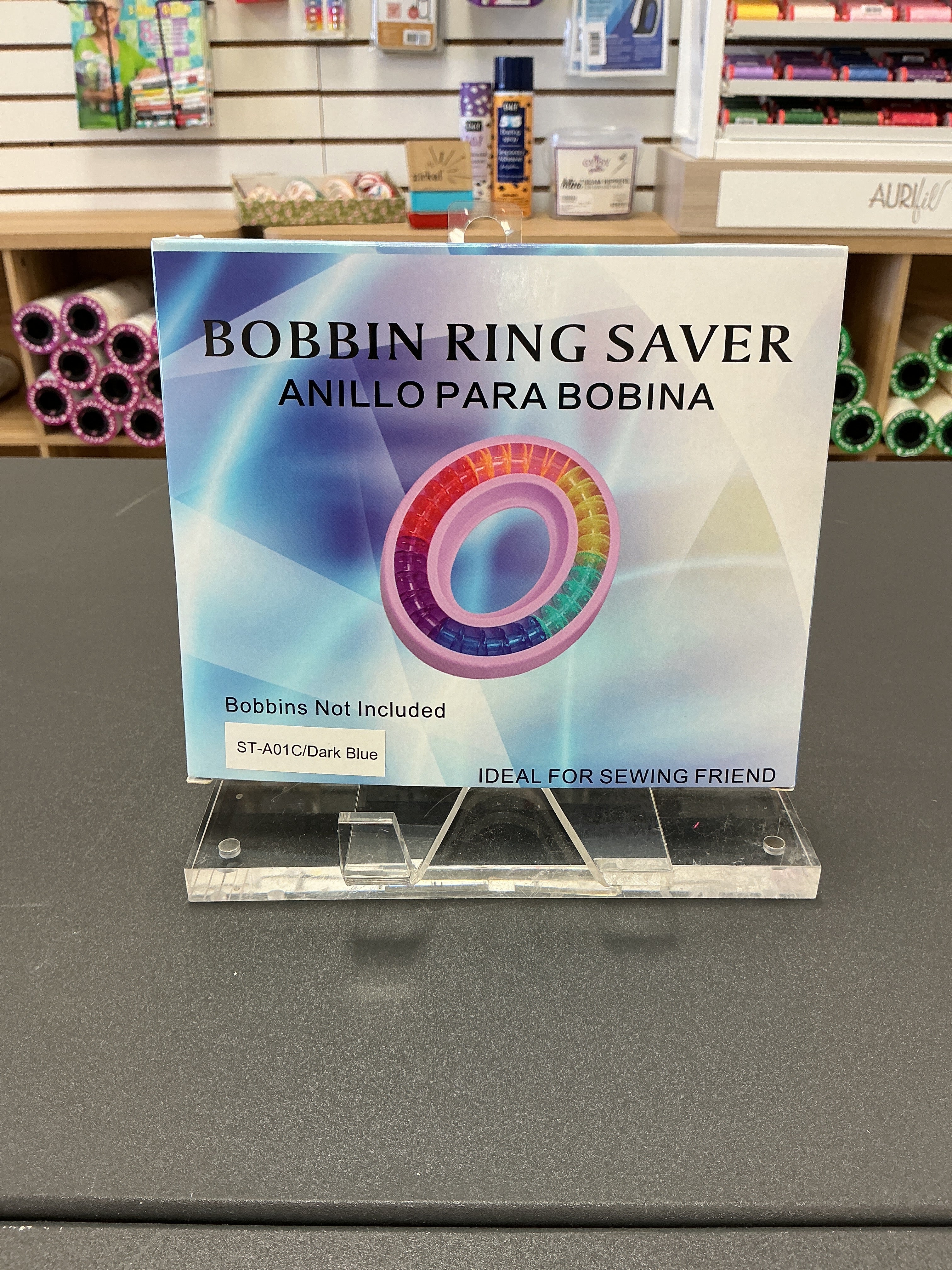Bobbin Ring Saver Blue