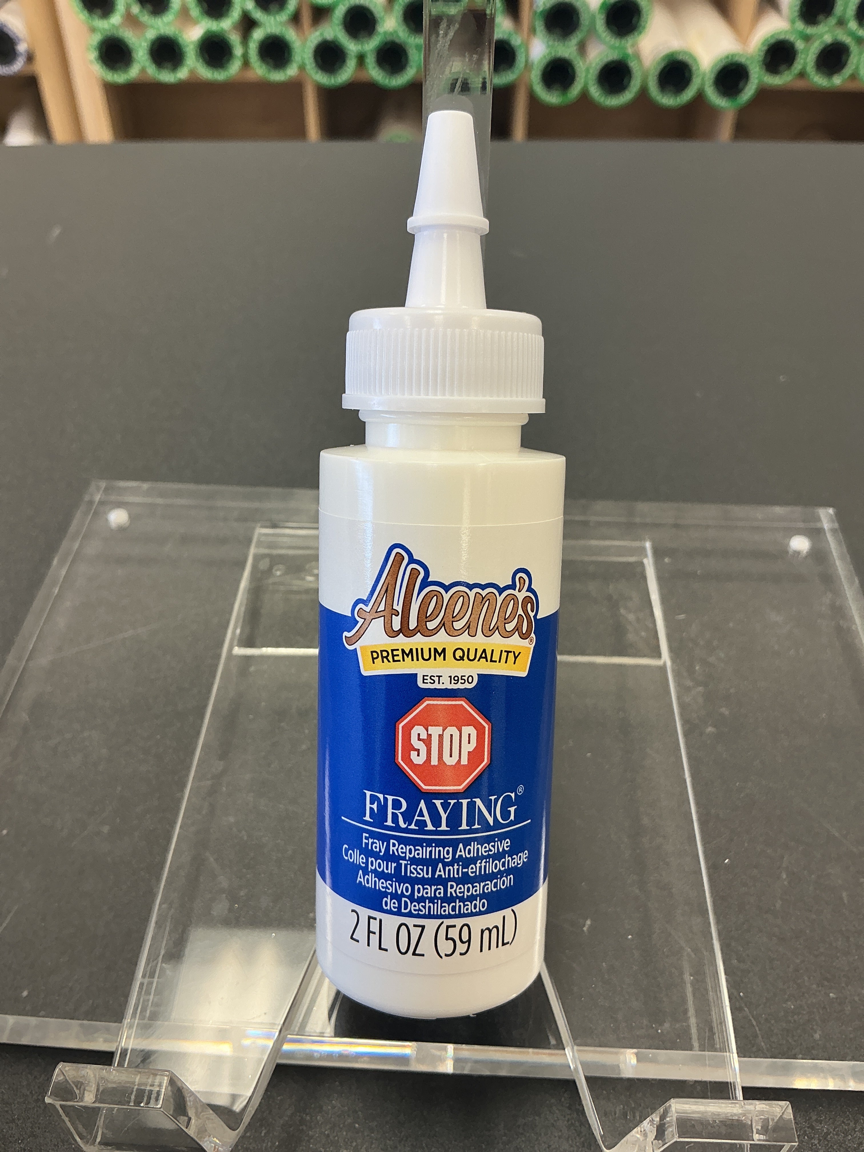 Aleenes Stop Fraying Glue 2oz Dabber
