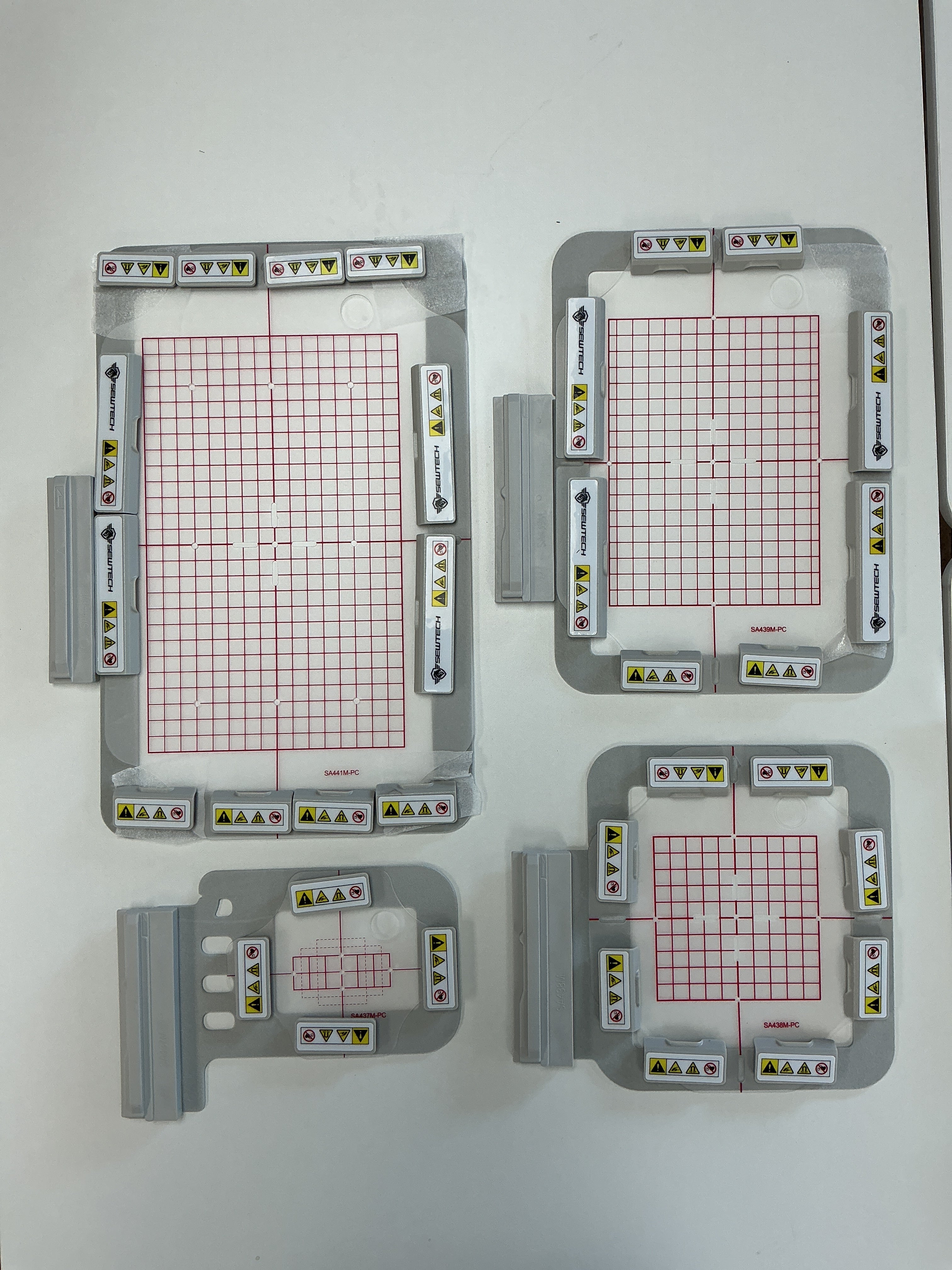 SewTech 4-in-1 Magnetic Hoop Set (SA437MK + SA438MK + SA439MK + SA441MK)