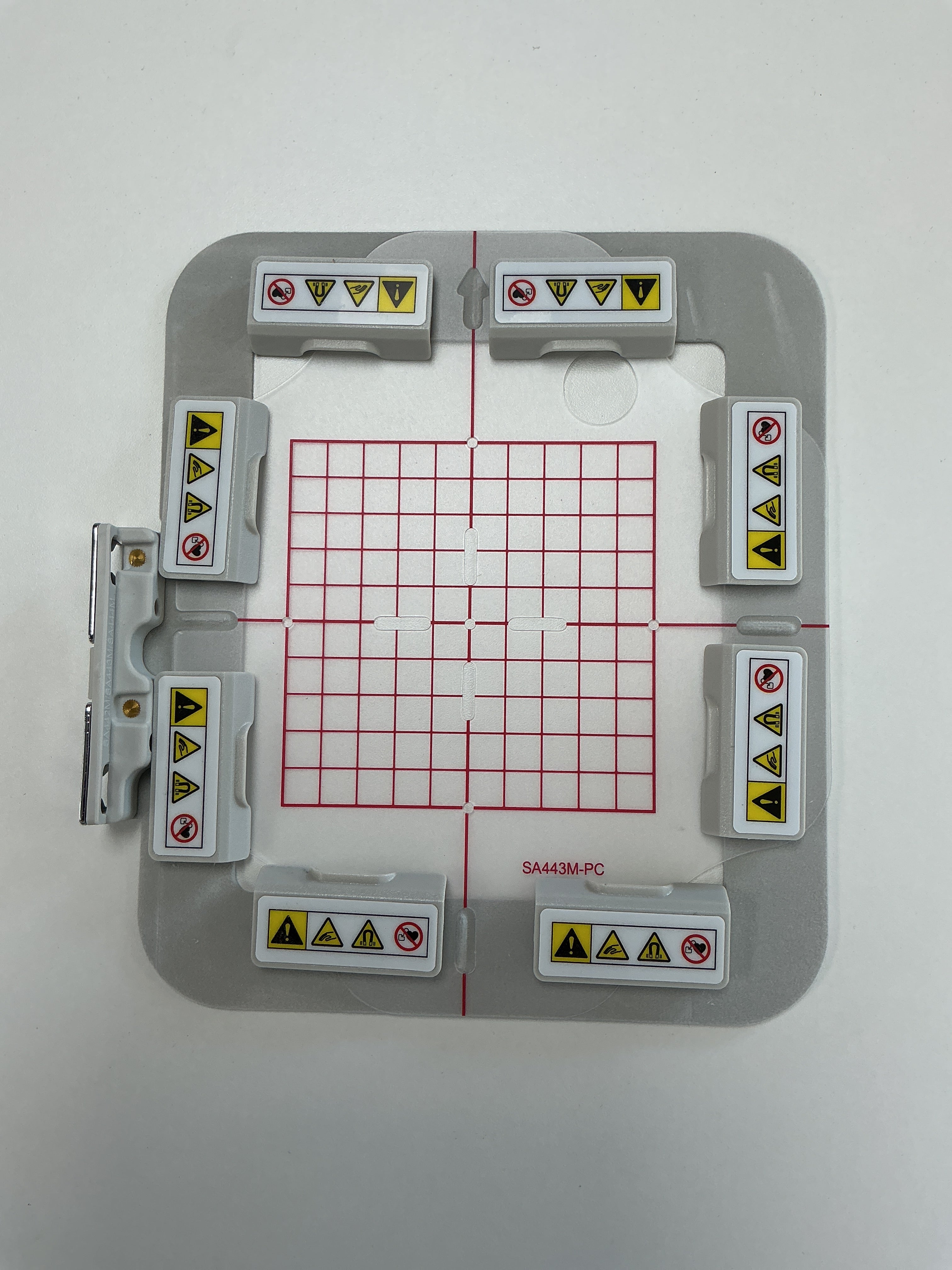 SewTech Magnetic Embroidery Hoop 4"×4" for Brother PE770 & Baby Lock Machines