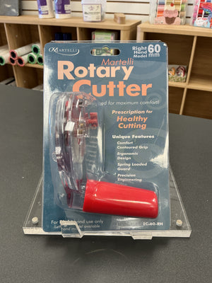 60mm Ergo 2000 Rotary Cutter Right Hand Martelli