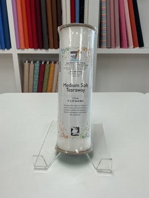 Medium Soft Tearaway Stabilizer - 1.5z 9x10 Yard Roll