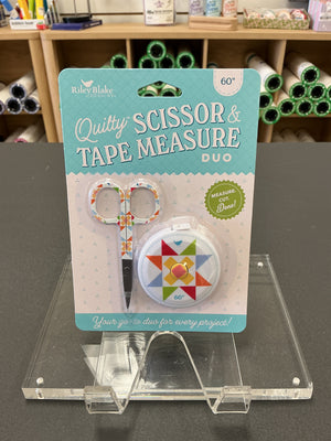 Riley Blake Designs Scissor and Tape Measure Duo