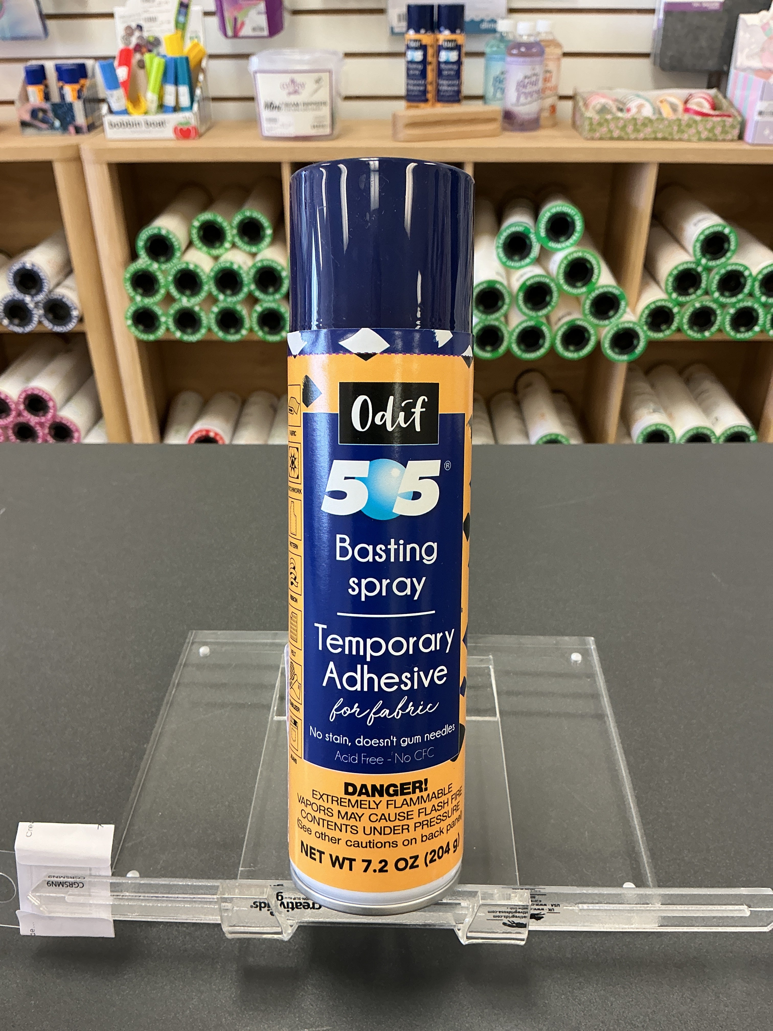 Odif USA 505 Temporary Spray Fabric Adhesive – 7.2 oz