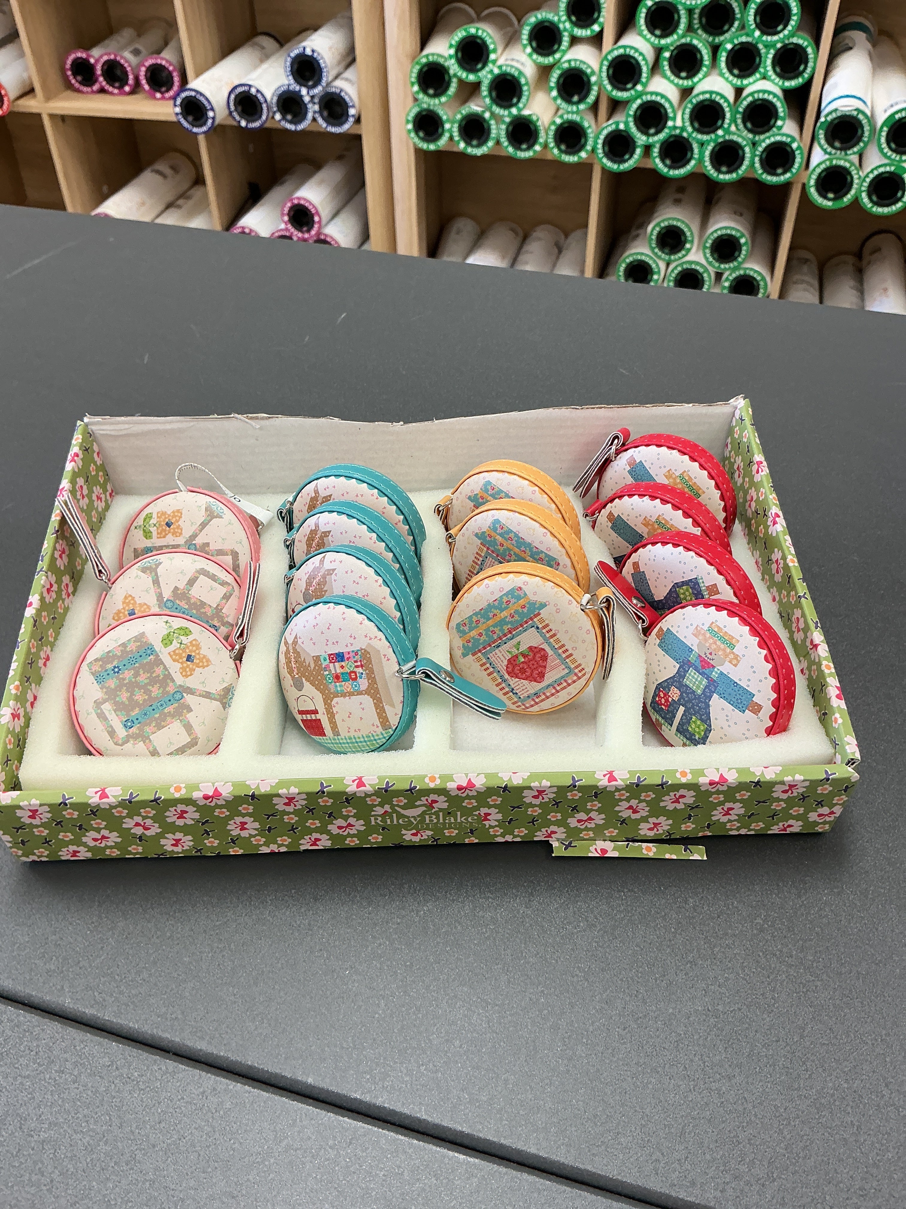 Riley Blake Lori Holt Farmer's Daughter Tape Measure Display