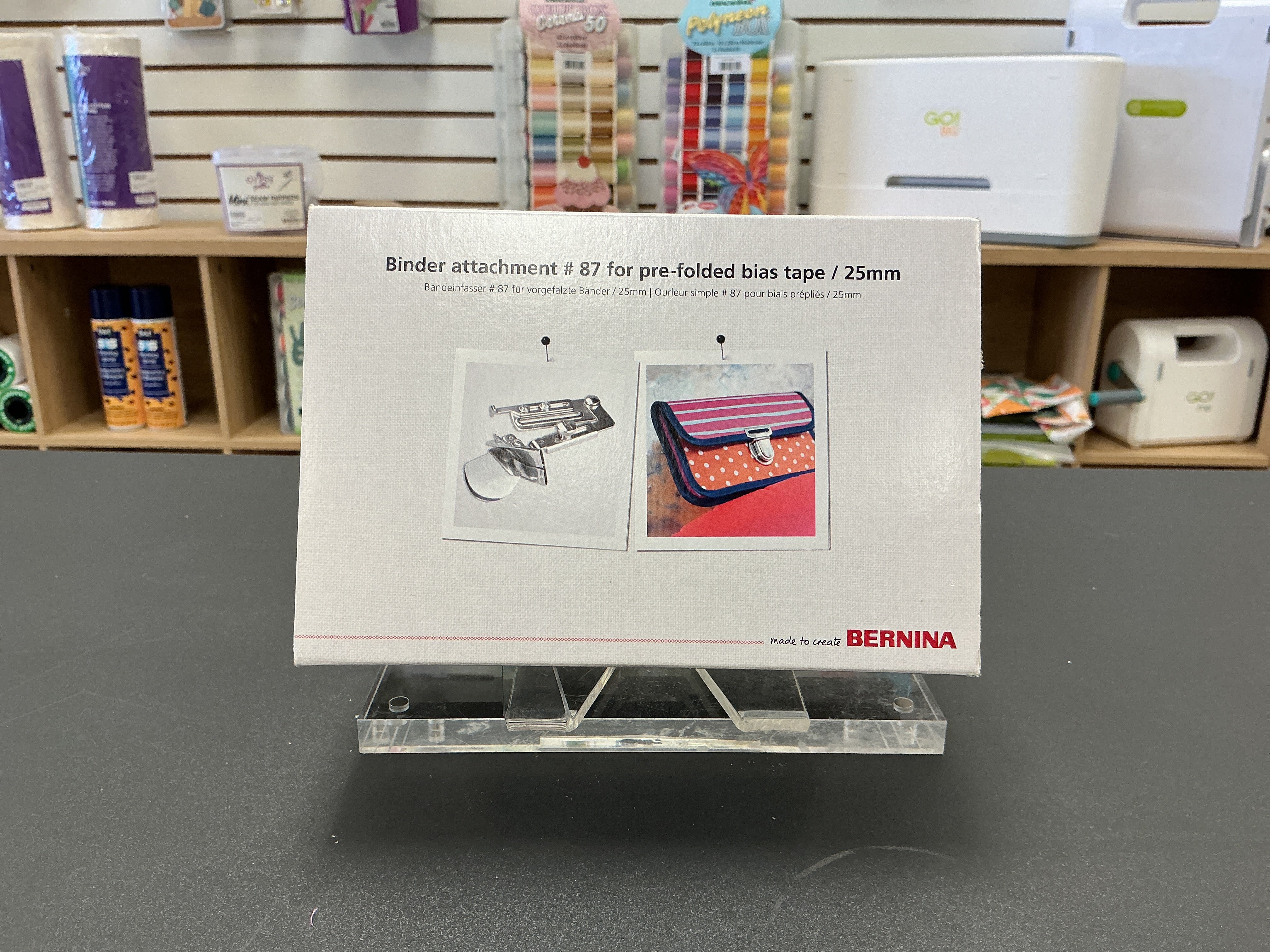 Bernina Binder Attachment #87 for Pre-Folded Bias Tape