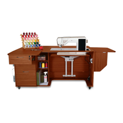 Arrow Kangaroo Sydney Lite Sewing Cabinet Hydraulic and Dual Rail Electric