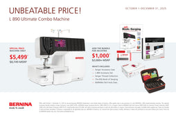 BERNINA L 890 Quilters Edition