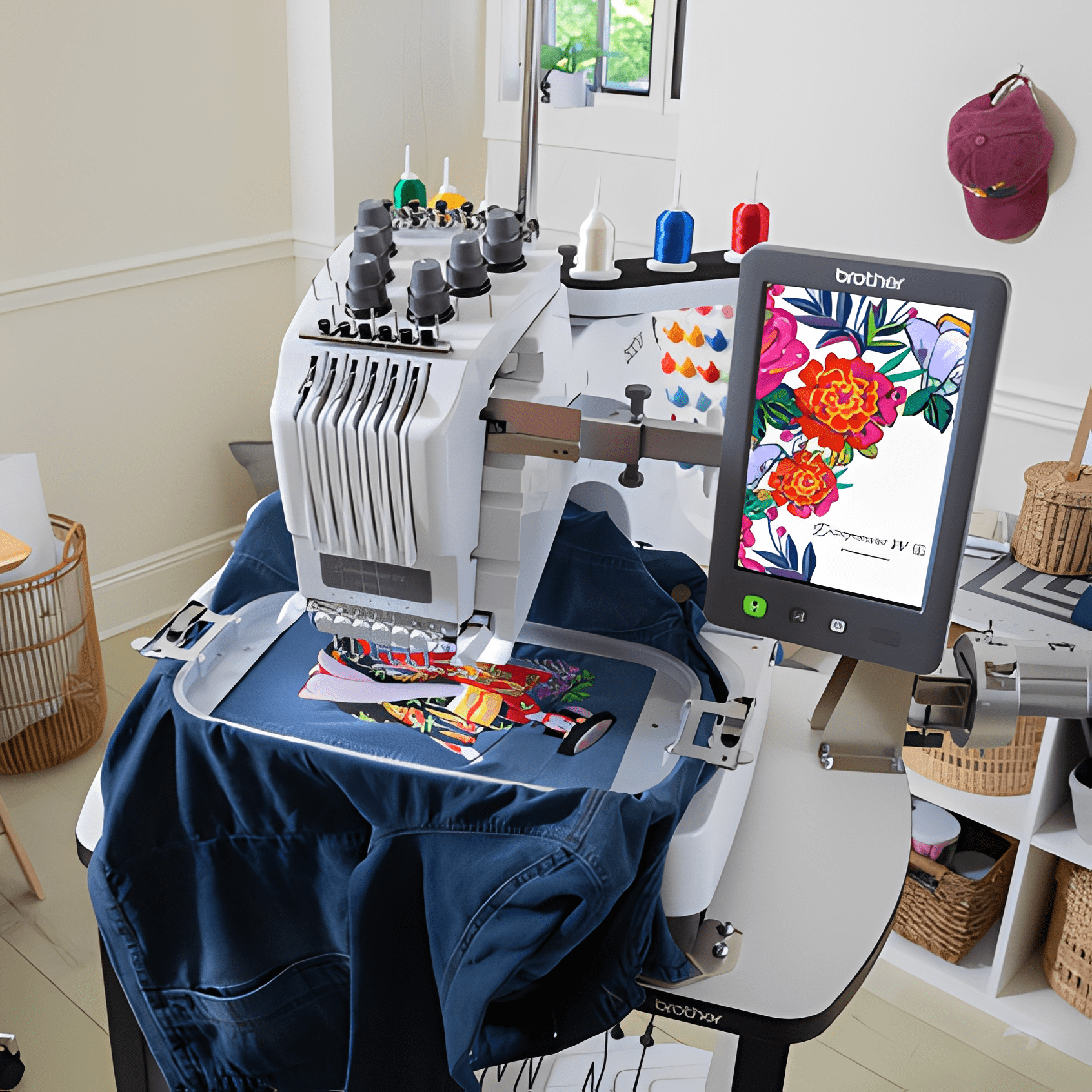 Brother PR680W 6 Needle Embroidery – view 6