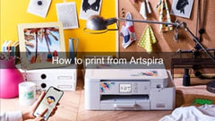 How to print from Artspira