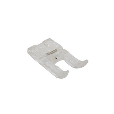 Brother, Babylock 7 mm Horizontal Open Toe (clear plastic).
