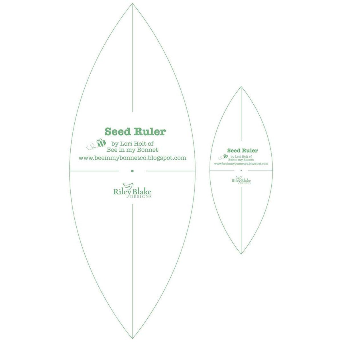 Riley Blake Lori Holt Seed Ruler Set, 2 pieces