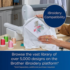 Brother SE2000 5x7 Sewing & Embroidery Machine and Magnetic Hoops