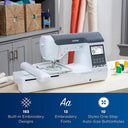 Brother SE2000 5x7 Sewing & Embroidery Machine and Magnetic Hoops
