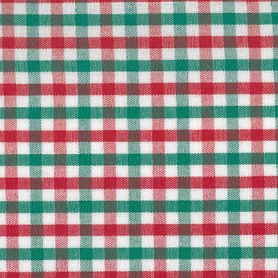 Red and Green Check - Swatch