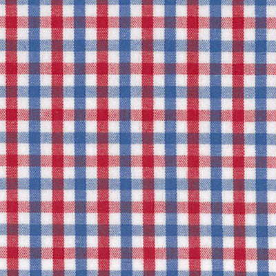 Red and Blue Check - Swatch