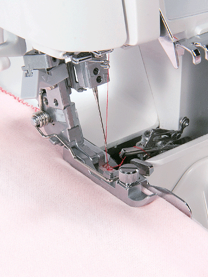 Universal Blind Stitch Serger Presser Foot (Right & Left Needle) fits MOA