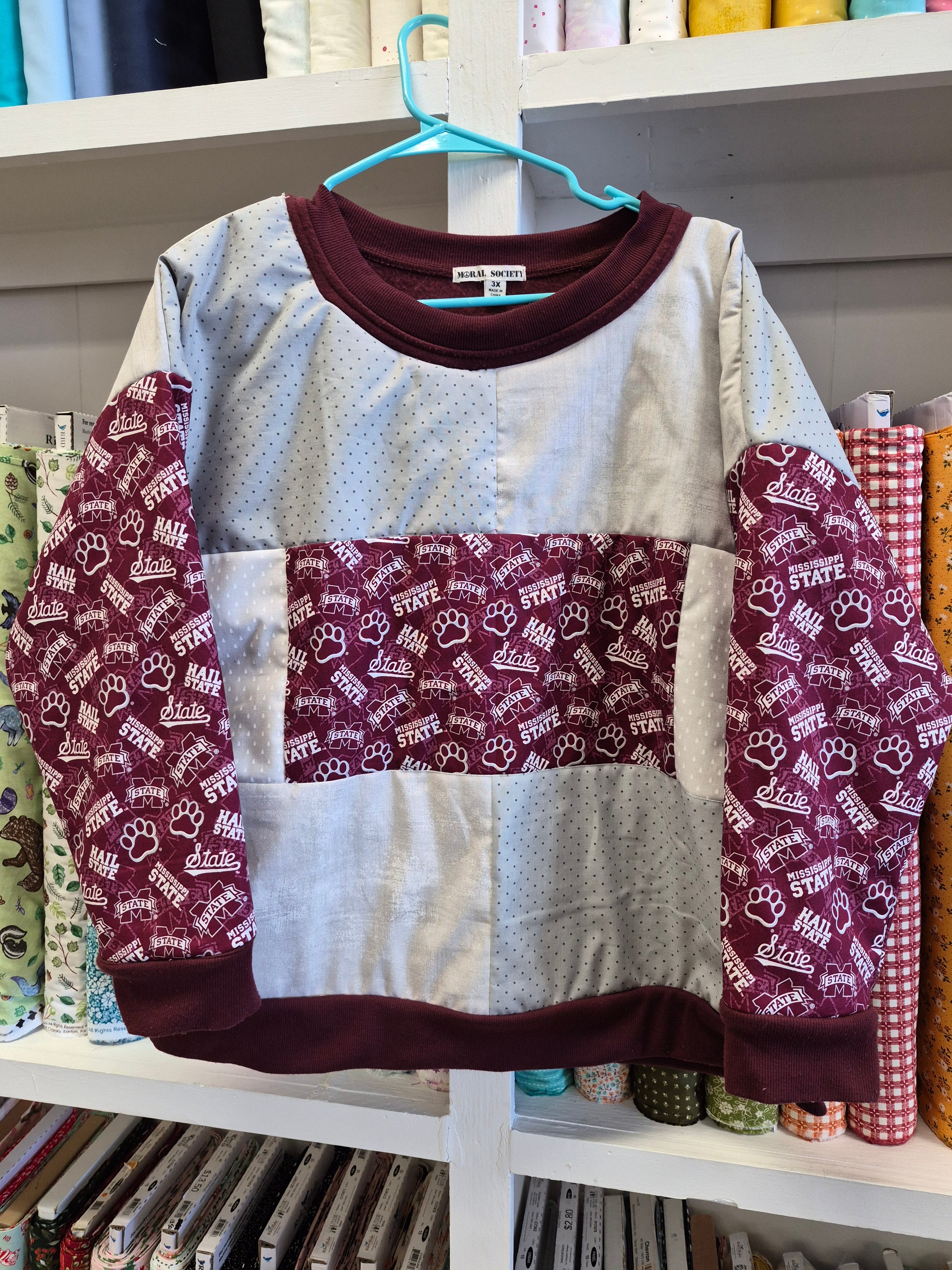 Up-Cycle Sweatshirt Class