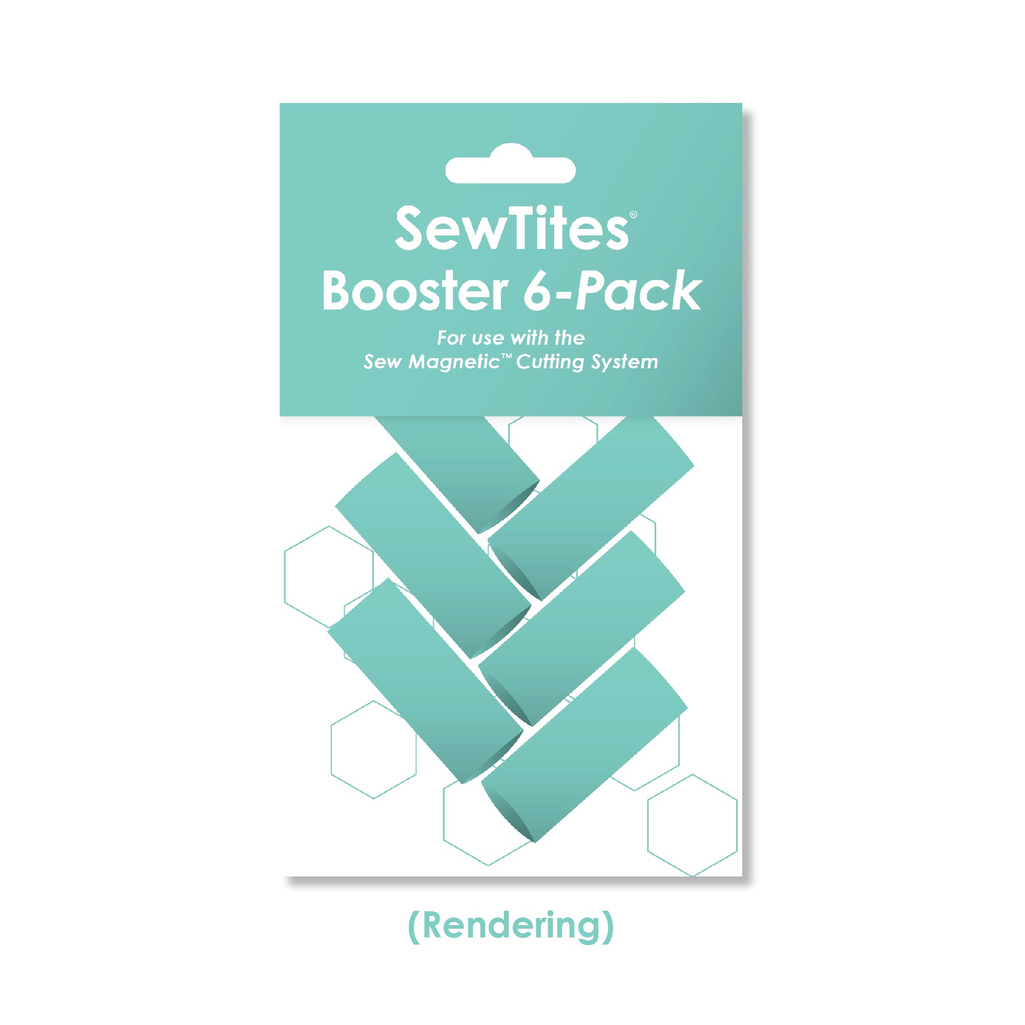 SewTites Booster Magnets - 6 Pack (for Sew Magnetic Cutting System)