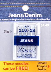 KLASSE JEANS DENIM 5PK SZ 110/18