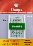 KLASSE SHARPS 5PK SZ 90/14