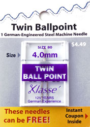 KLASSE TWIN BALL POINT 1PK 4.0mm