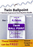 KLASSE TWIN BALL POINT 1PK 4.0mm