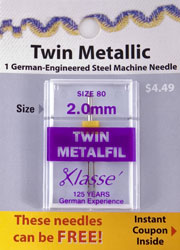KLASSE TWIN METALLIC 1PK 2.0mm