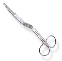 Famore 6 Inch Double Curved Embroidery Scissors