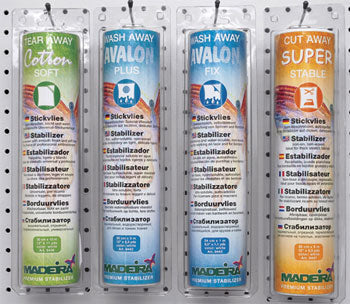 Madeira Embroidery Stabilizer - STABILIZER COTTON SOFT TEAR BLACK