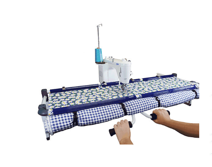Juki 2010q Sewing Machine and  Juki Tabletop Fabric Frame