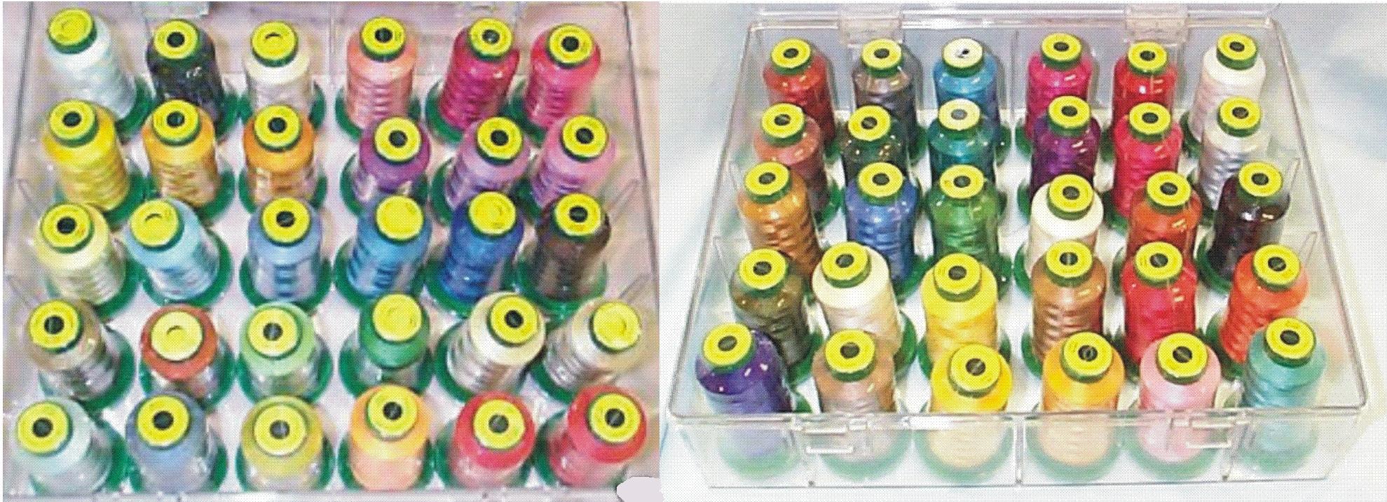 Exquisite 60 Disney Color Embroidery Thread Set (Box not included