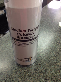 Medium Weight Cutaway Stablizer 12"x12 yard roll