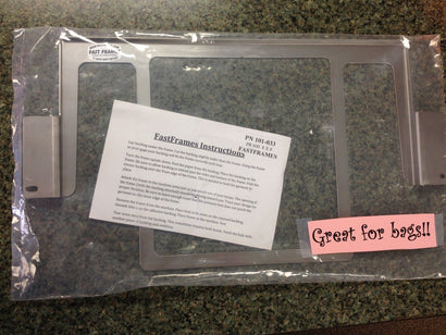 Fast Frames 8x8" Standalone Bag Quilt Embroidery Hoop Brother PR 6 & 10 Needle