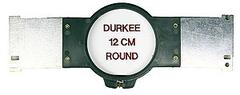 Durkee 12cm Tubular Hoop, 360 Needle Spacing, Tajima, Brother & Toyota Compatible